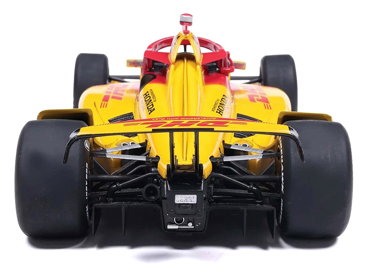 Dallara IndyCar #10 Alex Palou "DHL - Chip Ganassi Racing" Winner "Indianapolis 500" (2025) 1/18 Diecast Model Car by IXO Models LuxuryLifeWay Online Store