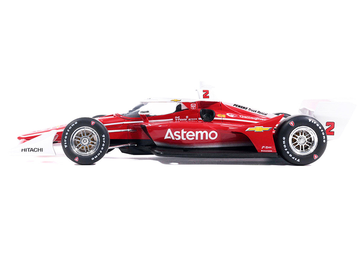 Dallara IndyCar #2 Josef Newgarden "Astemo" Team Penske (Road Course Configuration) "NTT IndyCar Series" (2026) 1/18 Diecast Model Car by IXO Models LuxuryLifeWay Online Store