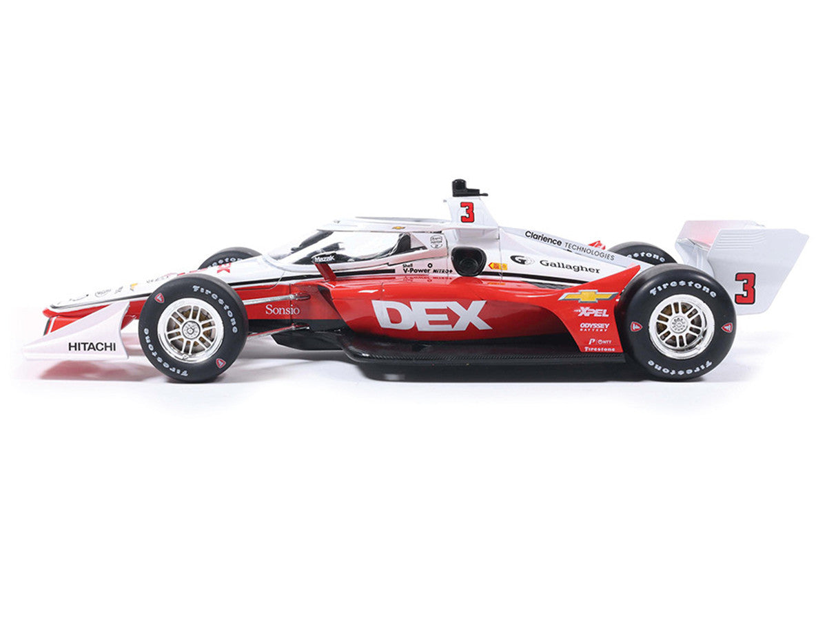 Dallara IndyCar #3 Scott McLaughlin "DEX" Team Penske (Road Course Configuration) "NTT IndyCar Series" (2026) 1/18 Diecast Model Car by IXO Models LuxuryLifeWay Online Store