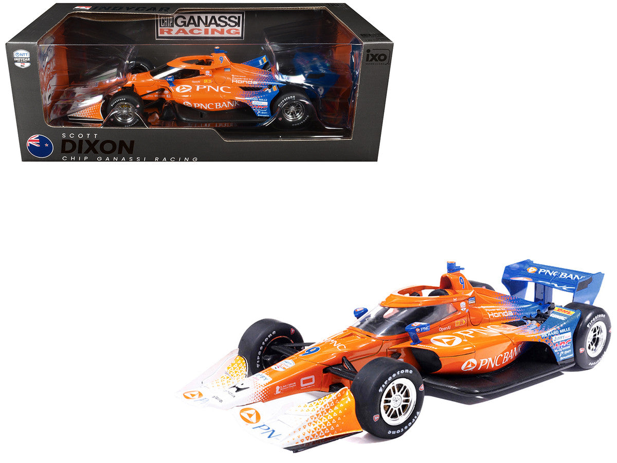 Dallara IndyCar #9 Scott Dixon "PNC Bank" Chip Ganassi Racing (Road Course Configuration) "NTT IndyCar Series" (2026) 1/18 Diecast Model Car by IXO Models LuxuryLifeWay Online Store