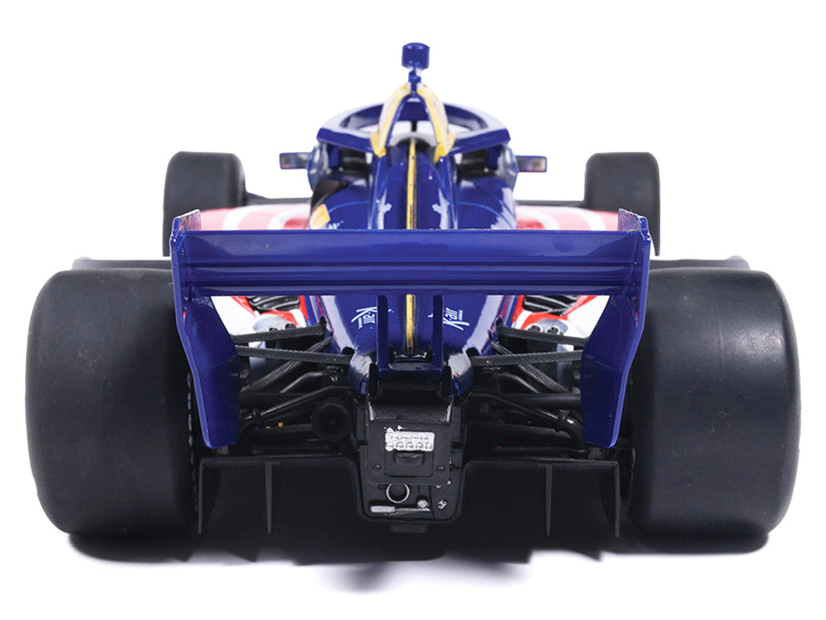 Dallara IndyCar #14 Santino Ferrucci "HFOT.Org" AJ Foyt Racing (Road Course Configuration) "NTT IndyCar Series" (2026) 1/18 Diecast Model Car by IXO Models LuxuryLifeWay Online Store