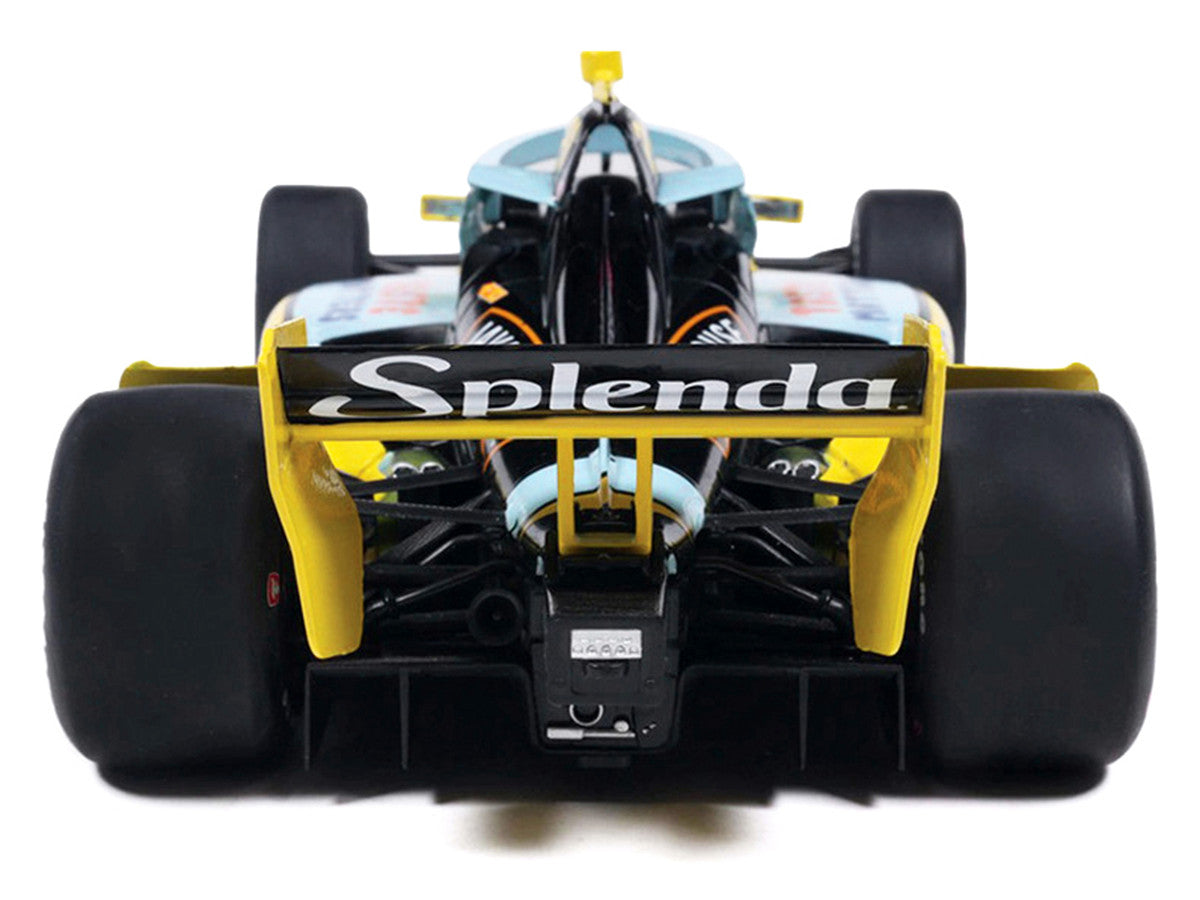 Dallara IndyCar #21 Christian Rasmussen "Splenda" Ed Carpenter Racing (Road Course Configuration) "NTT IndyCar Series" (2026) 1/18 Diecast Model Car by IXO Models LuxuryLifeWay Online Store
