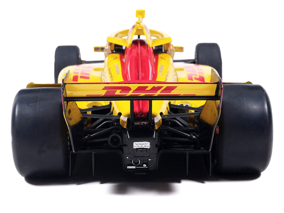 Dallara IndyCar #10 Alex Palou "DHL" Chip Ganassi Racing (Road Course Configuration) "NTT IndyCar Series" (2026) 1/18 Diecast Model Car by IXO Models LuxuryLifeWay Online Store