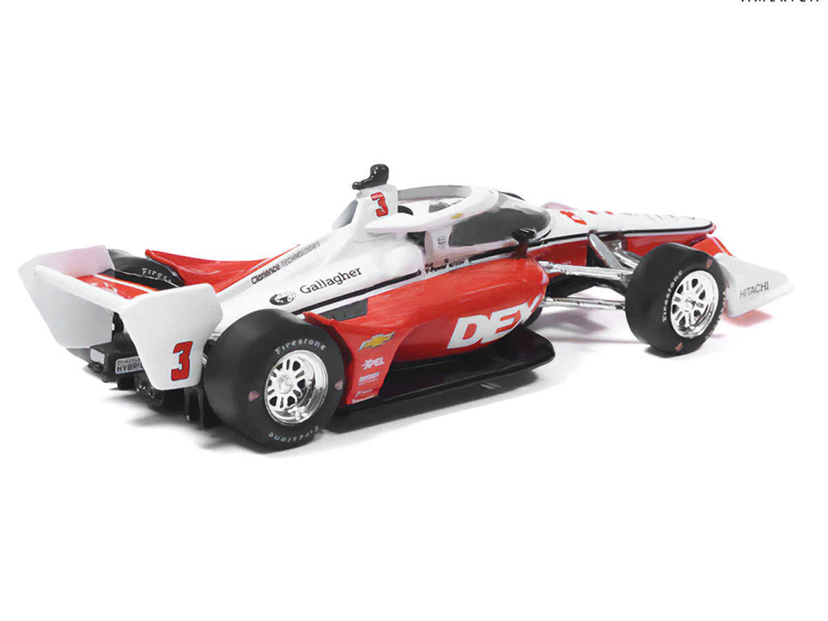 Dallara IndyCar #3 Scott McLaughlin "DEX" Team Penske (Road Course Configuration) "NTT IndyCar Series" (2026) 1/64 Diecast Model by IXO Models LuxuryLifeWay Online Store