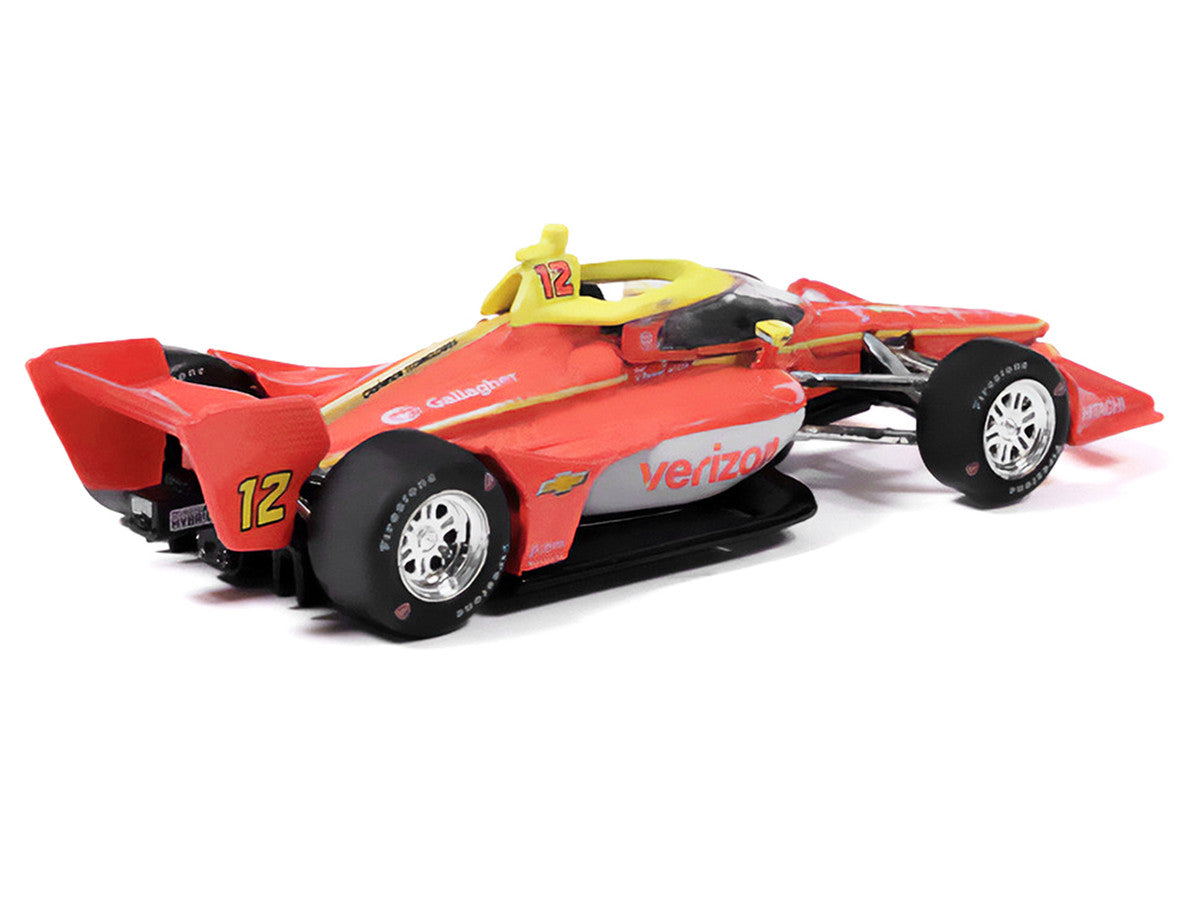 Dallara IndyCar #12 David Malukas "Verizon" Team Penske (Road Course Configuration) "NTT IndyCar Series" (2026) 1/64 Diecast Model by IXO Models LuxuryLifeWay Online Store