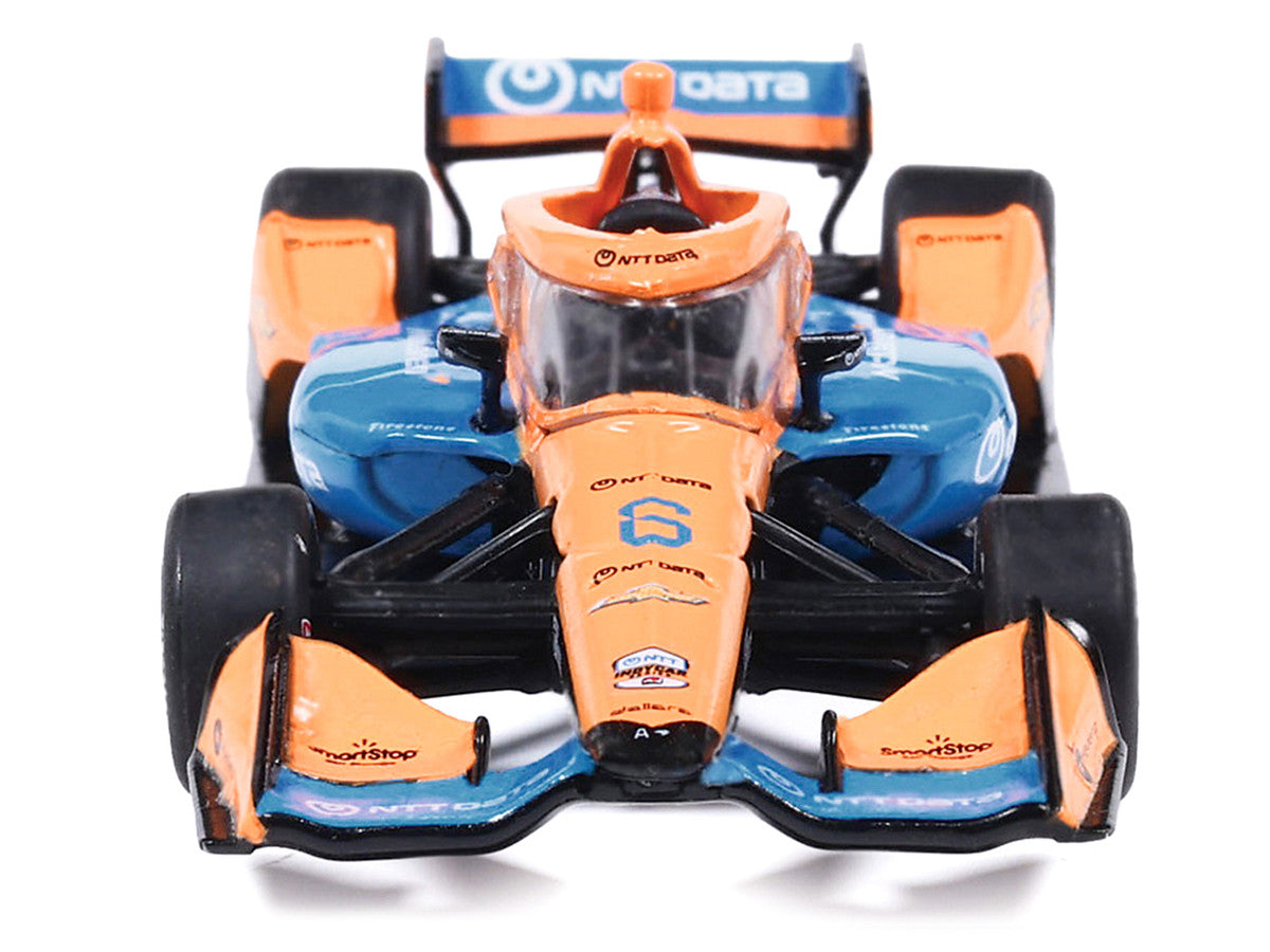 Dallara IndyCar #6 Nolan Siegel "NTT Data" Arrow McLaren IndyCar Team (Road Course Configuration) "NTT IndyCar Series" (2026) 1/64 Diecast Model by IXO Models LuxuryLifeWay Online Store