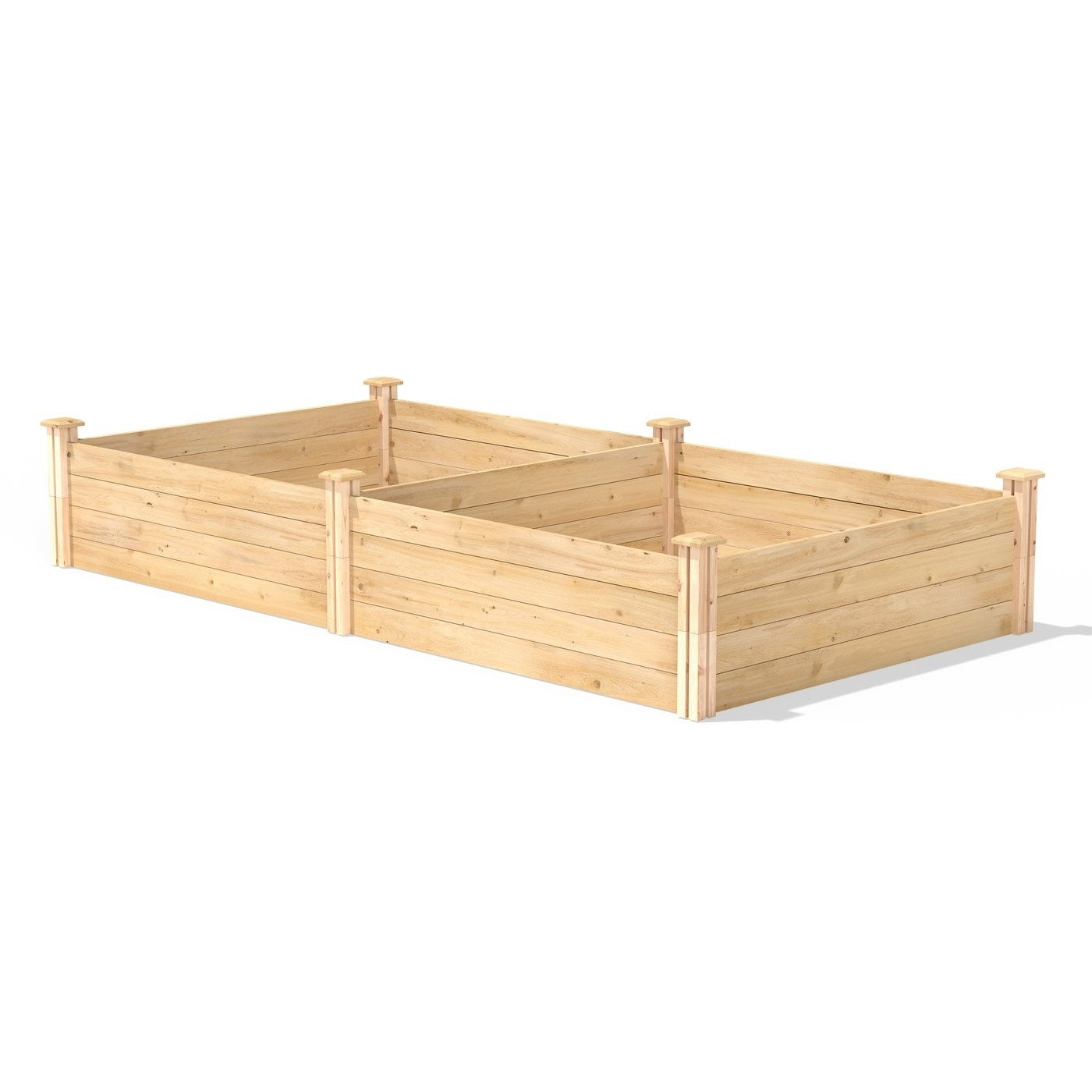 4 ft x 8 ft Cedar Wood Raised Garden Bed - Made in USA LuxuryLifeWay Online Store