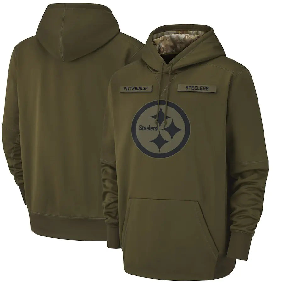 Men's NFL Tribute Loose Fit Hoodie Sweatshirt Pi-Mart