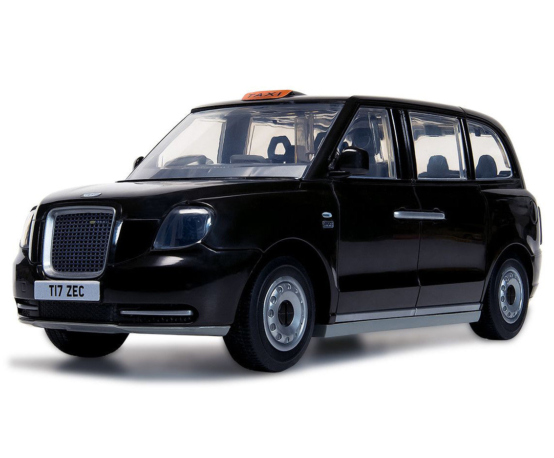 Skill 1 Model Kit London Taxi LEVC TX Black Snap Together Painted Plastic Model Car Kit by Airfix Quickbuild LuxuryLifeWay Online Store
