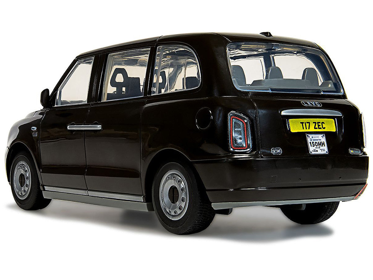 Skill 1 Model Kit London Taxi LEVC TX Black Snap Together Painted Plastic Model Car Kit by Airfix Quickbuild LuxuryLifeWay Online Store