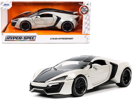 Lykan Hypersport Gray and Black "Hyper-Spec" Series 1/24 Diecast Model Car by Jada LuxuryLifeWay Online Store