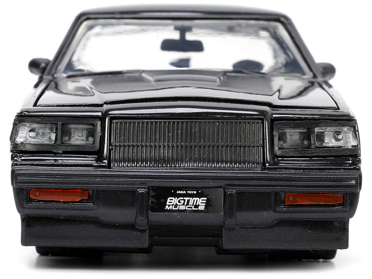 1987 Buick Grand National Black Metallic "Blackbird" "Bigtime Muscle" Series 1/24 Diecast Model Car by Jada LuxuryLifeWay Online Store