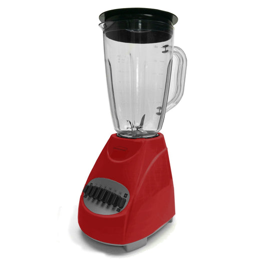 Brentwood 12 Speed Blender with Glass Jar in Red LuxuryLifeWay Online Store