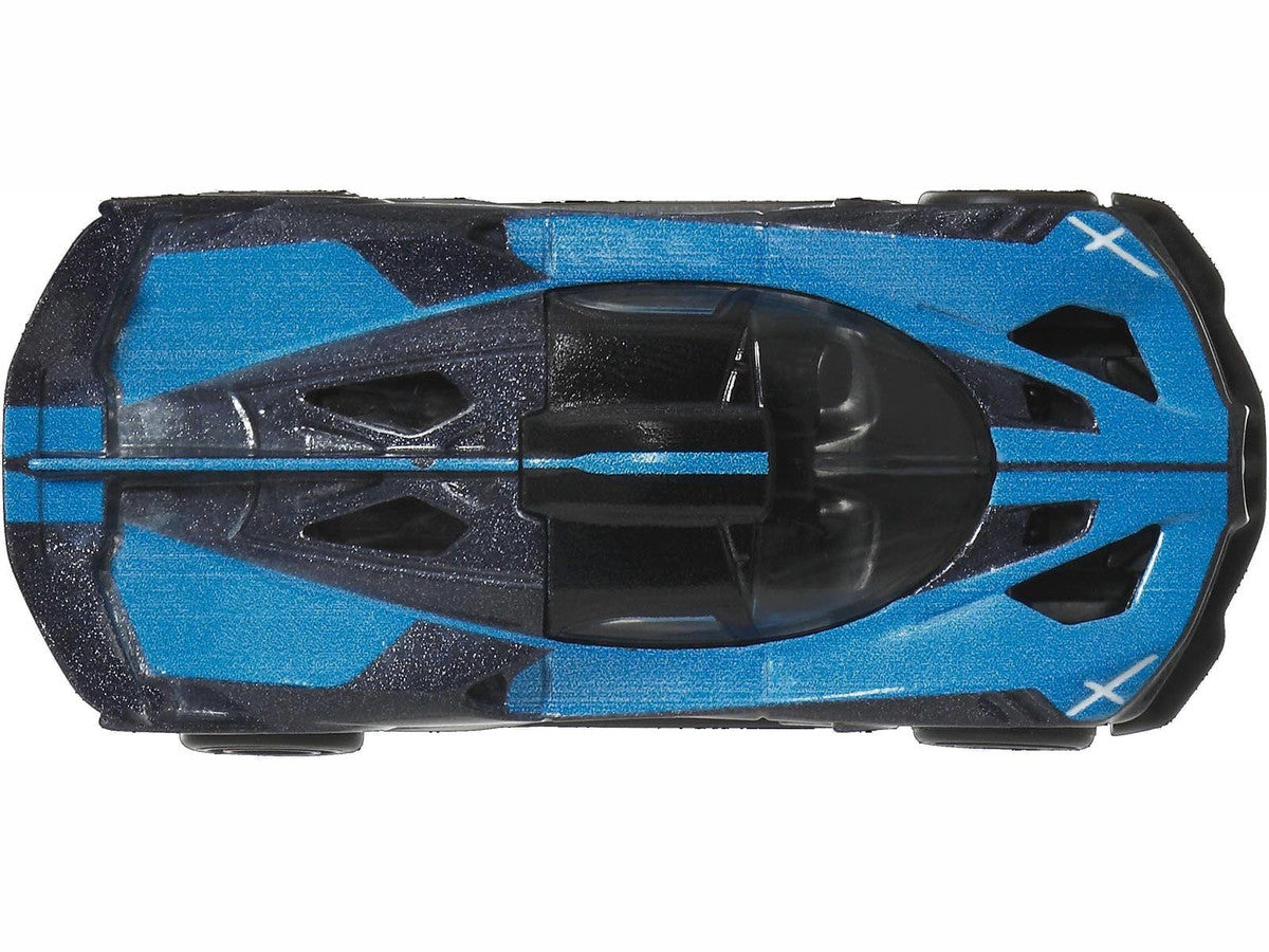Bugatti Bolide Blue and Dark Blue Metallic "Euro Speed" Series Diecast Model Car by Hot Wheels LuxuryLifeWay Online Store