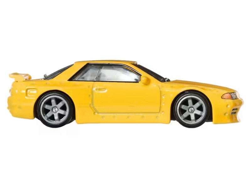 Nissan Skyline GT-R (R32) Pandem RHD (Right Hand Drive) Yellow "Ronin Run II" Series Diecast Model Car by Hot Wheels LuxuryLifeWay Online Store