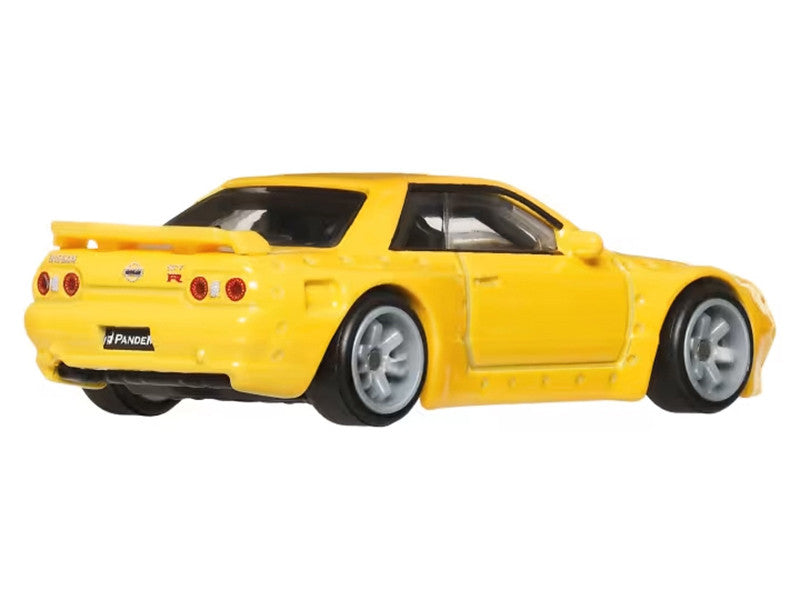 Nissan Skyline GT-R (R32) Pandem RHD (Right Hand Drive) Yellow "Ronin Run II" Series Diecast Model Car by Hot Wheels LuxuryLifeWay Online Store