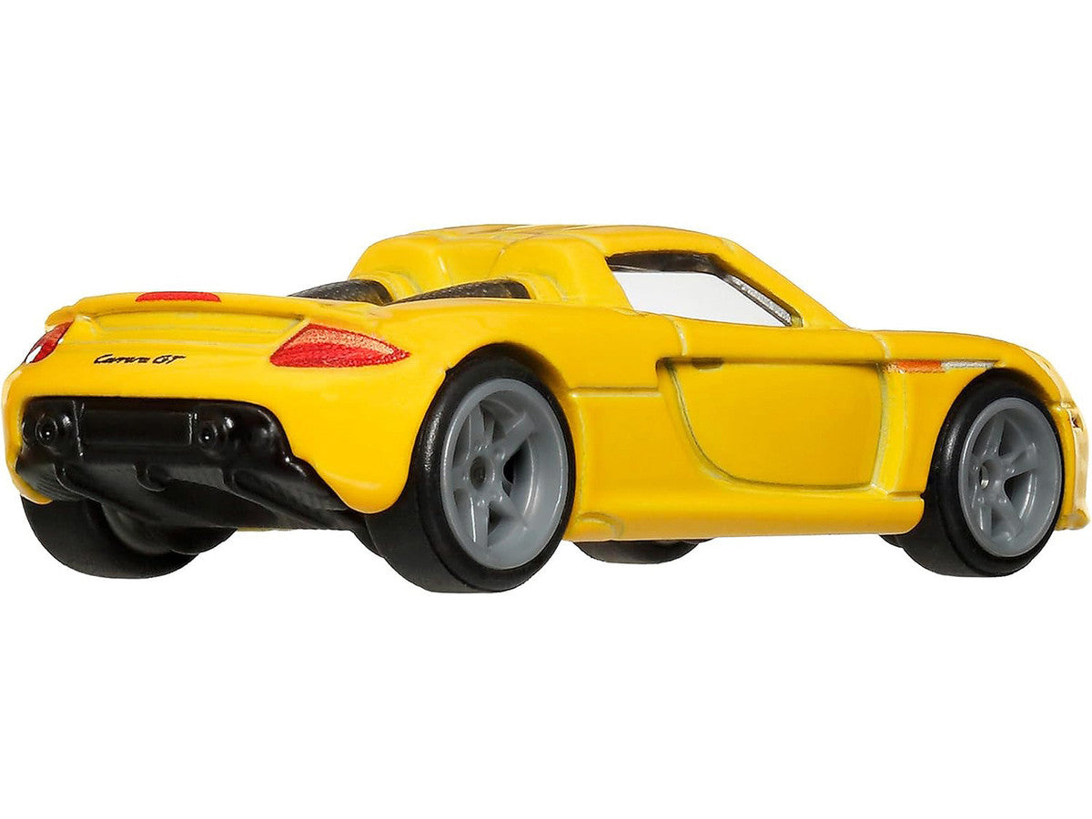 Porsche Carrera GT Yellow "Timeless Icons" Series Diecast Model Car by Hot Wheels LuxuryLifeWay Online Store