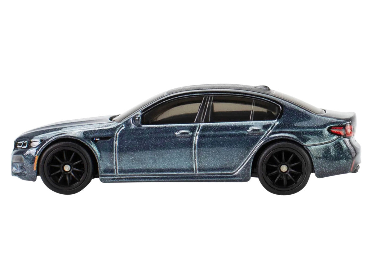 2021 BMW M5 Gray Metallic with Black Top "Mission: Impossible – Dead Reckoning" (2023) Movie "Pop Culture" Series Diecast Model Car by Hot Wheels LuxuryLifeWay Online Store