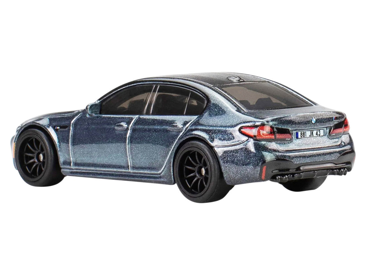2021 BMW M5 Gray Metallic with Black Top "Mission: Impossible – Dead Reckoning" (2023) Movie "Pop Culture" Series Diecast Model Car by Hot Wheels LuxuryLifeWay Online Store