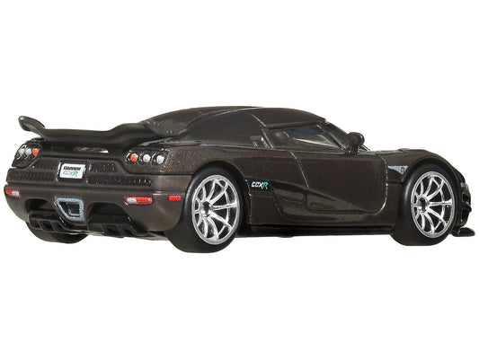 Koenigsegg CCXR Dark Gray Metallic "Fast Five" (2011) Movie "Fast & Furious" Series Diecast Model Car by Hot Wheels LuxuryLifeWay Online Store