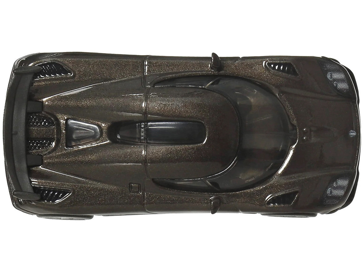 Koenigsegg CCXR Dark Gray Metallic "Fast Five" (2011) Movie "Fast & Furious" Series Diecast Model Car by Hot Wheels LuxuryLifeWay Online Store