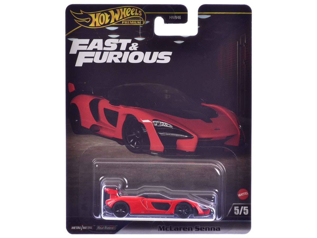 McLaren Senna Red "Fast X" (2023) Movie "Fast & Furious" Series Diecast Model Car by Hot Wheels LuxuryLifeWay Online Store
