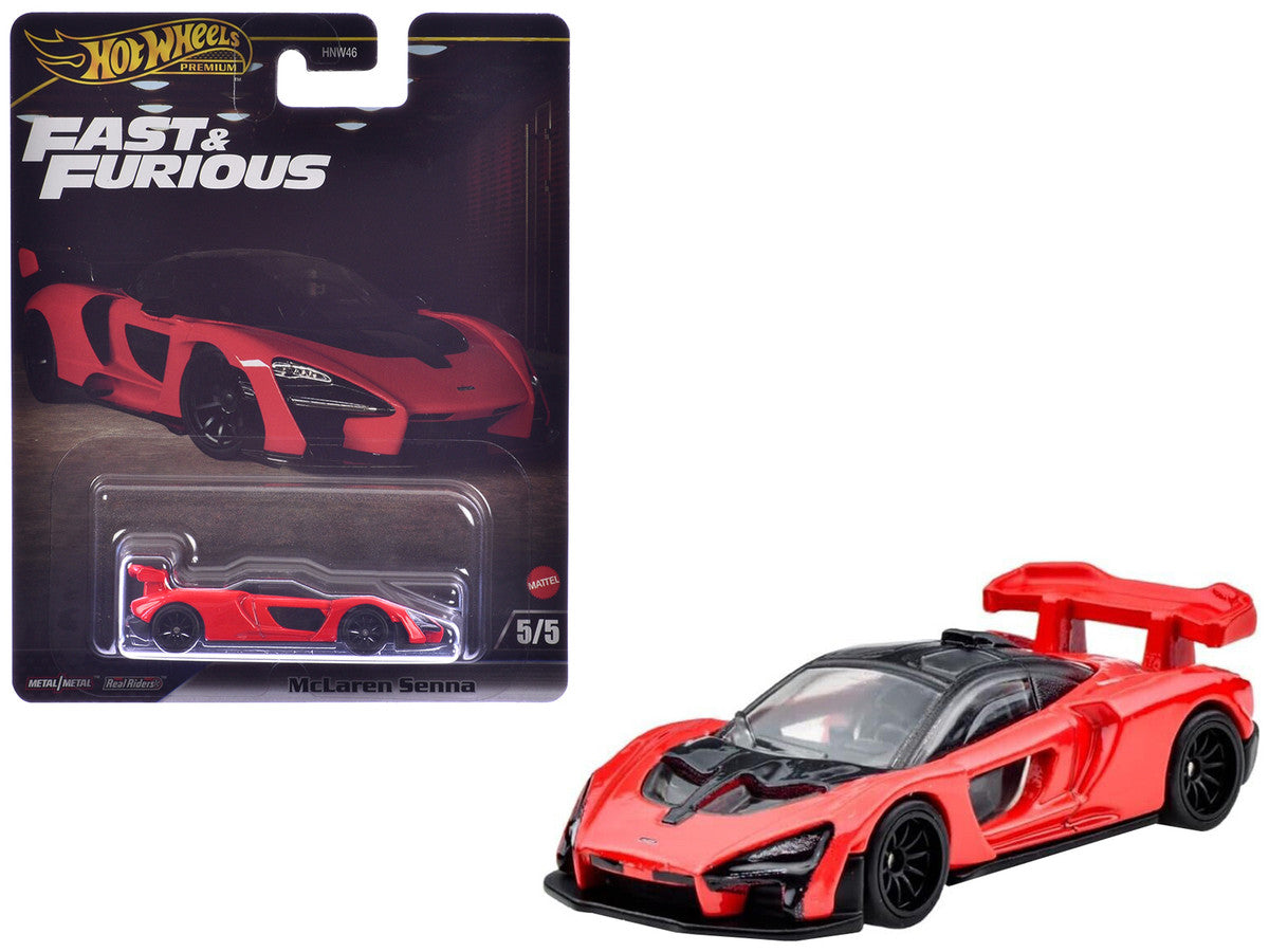 McLaren Senna Red "Fast X" (2023) Movie "Fast & Furious" Series Diecast Model Car by Hot Wheels LuxuryLifeWay Online Store