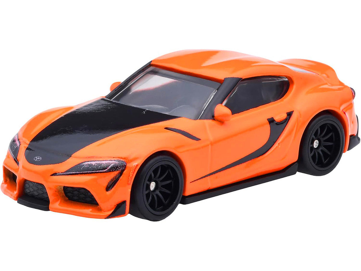 2021 Toyota GR Supra Orange and Black "F9" (2021) Movie "Fast & Furious" Series Diecast Model Car by Hot Wheels LuxuryLifeWay Online Store