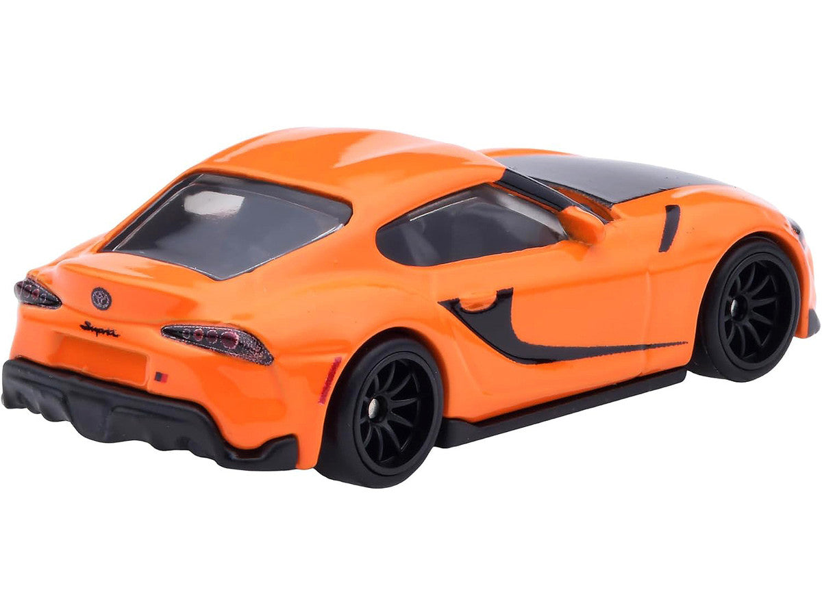 2021 Toyota GR Supra Orange and Black "F9" (2021) Movie "Fast & Furious" Series Diecast Model Car by Hot Wheels LuxuryLifeWay Online Store