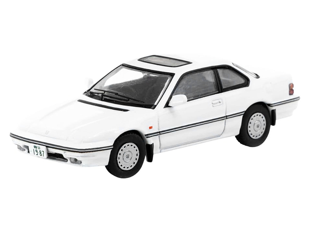 Honda Prelude (BA4) RHD (Right Hand Drive) White "J Collection" Series 1/64 Diecast Model by Tarmac Works LuxuryLifeWay Online Store