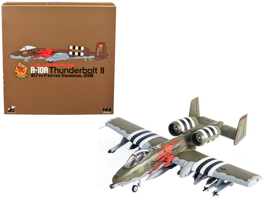 Fairchild Republic A-10A Thunderbolt II Aircraft "US Air Force 107th Fighter Squadron 100th Anniversary Edition" (2018) 1/144 Diecast Model by JC Wings LuxuryLifeWay Online Store