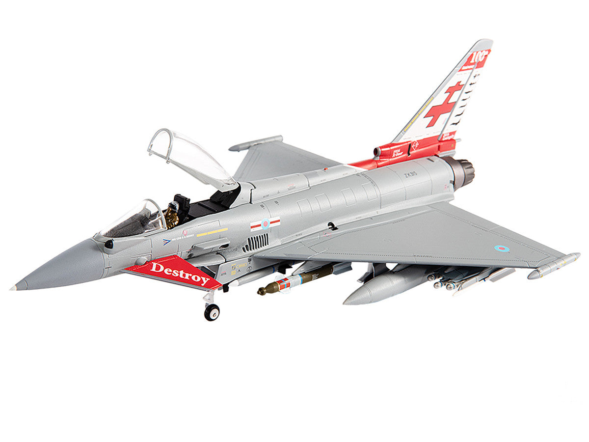 Eurofighter Typhoon FGR4 EF-2000 Aircraft "No.41(R) Squadron 100th Anniversary" (2016) British Royal Air Force 1/72 Diecast Model by JC Wings LuxuryLifeWay Online Store