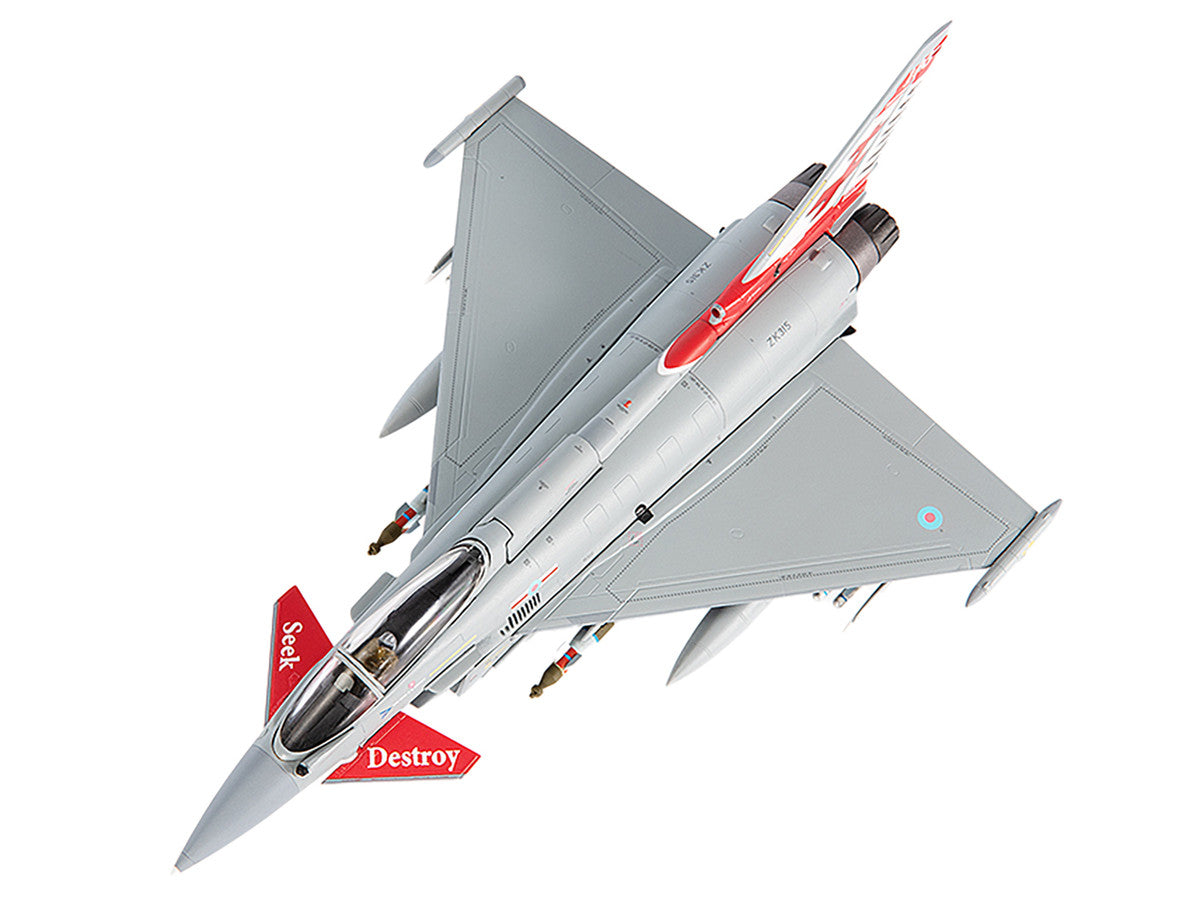 Eurofighter Typhoon FGR4 EF-2000 Aircraft "No.41(R) Squadron 100th Anniversary" (2016) British Royal Air Force 1/72 Diecast Model by JC Wings LuxuryLifeWay Online Store