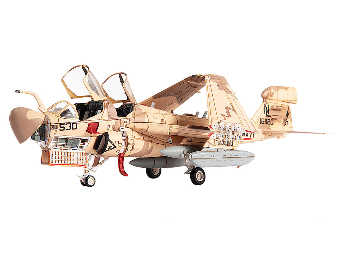 Grumman EA-6B Prowler Attack Aircraft "VAQ-133 Wizards Afghanistan" (2007) United States Navy 1/72 Diecast Model by JC Wings LuxuryLifeWay Online Store