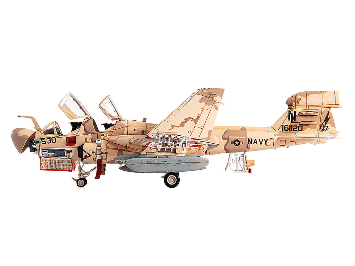 Grumman EA-6B Prowler Attack Aircraft "VAQ-133 Wizards Afghanistan" (2007) United States Navy 1/72 Diecast Model by JC Wings LuxuryLifeWay Online Store