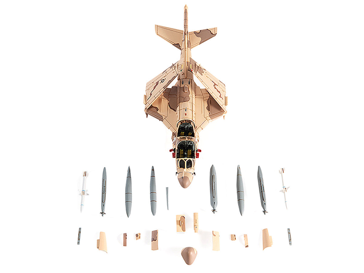 Grumman EA-6B Prowler Attack Aircraft "VAQ-133 Wizards Afghanistan" (2007) United States Navy 1/72 Diecast Model by JC Wings LuxuryLifeWay Online Store