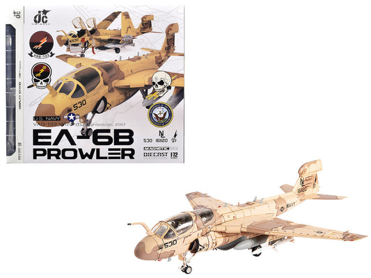 Grumman EA-6B Prowler Attack Aircraft "VAQ-133 Wizards Afghanistan" (2007) United States Navy 1/72 Diecast Model by JC Wings LuxuryLifeWay Online Store
