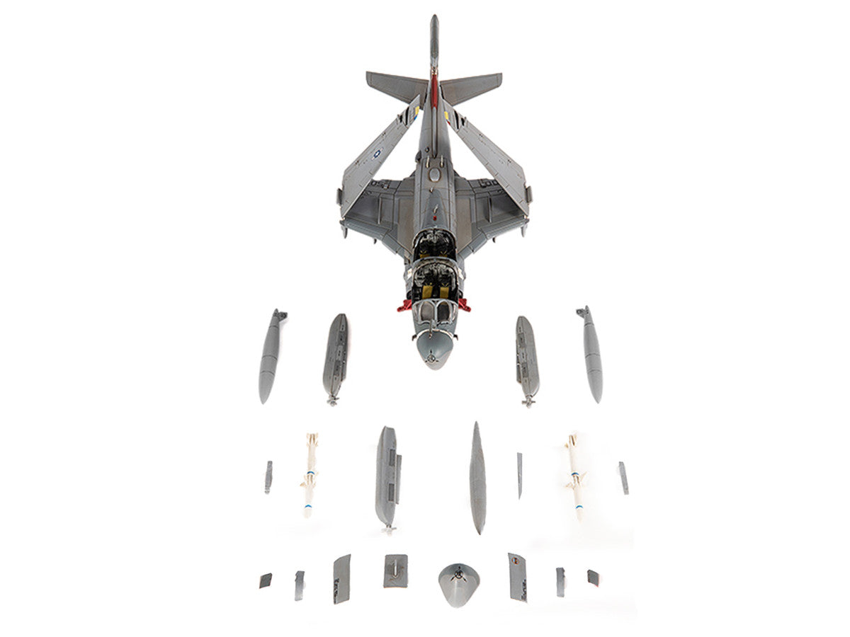 Grumman EA-6B Prowler Attack Aircraft "VAQ-136 Gauntlets USS George Washington" (2012) United States Navy 1/72 Diecast Model by JC Wings LuxuryLifeWay Online Store