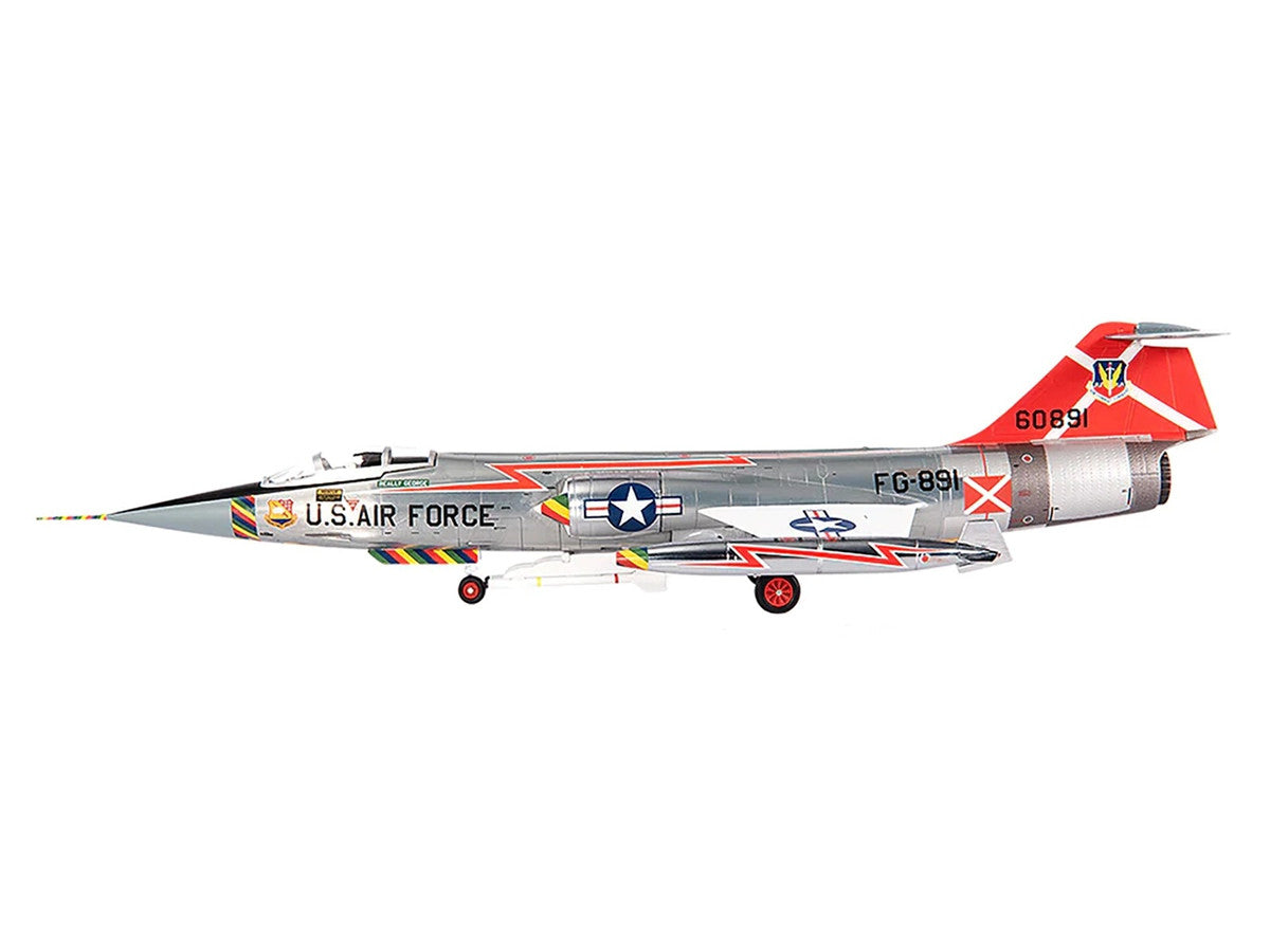 Lockheed F-104C Starfighter Fighter Aircraft "479th Tactical Fighter Wing" (1958) United States Air Force 1/72 Diecast Model by JC Wings LuxuryLifeWay Online Store