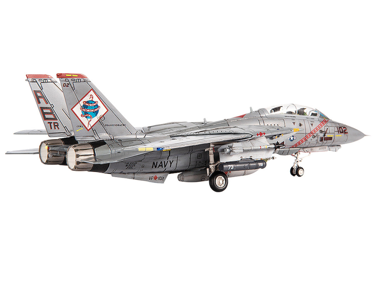 Grumman F-14B Tomcat Fighter Aircraft "VF-102 Diamondbacks Operation Enduring Freedom" (2001) United States Navy 1/72 Diecast Model by JC Wings LuxuryLifeWay Online Store