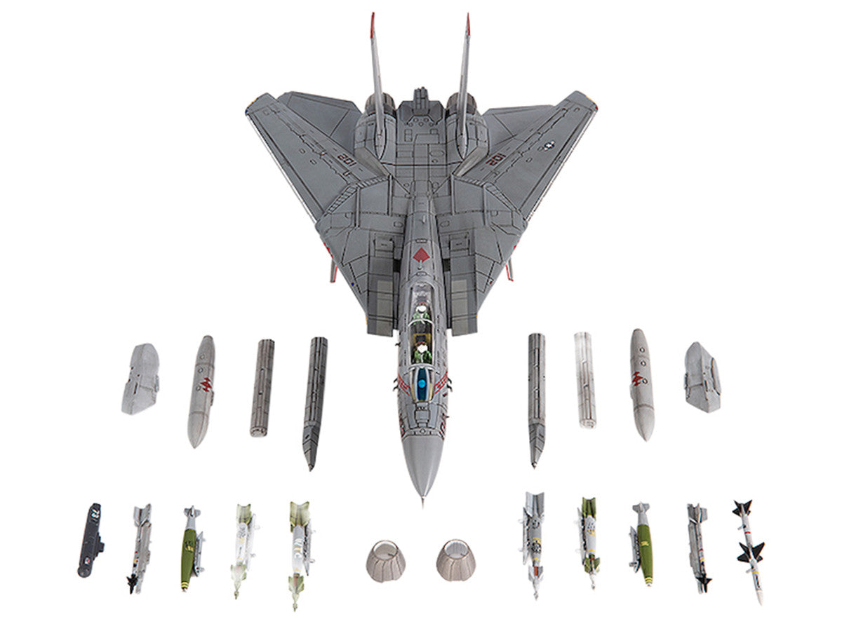 Grumman F-14B Tomcat Fighter Aircraft "VF-102 Diamondbacks Operation Enduring Freedom" (2001) United States Navy 1/72 Diecast Model by JC Wings LuxuryLifeWay Online Store