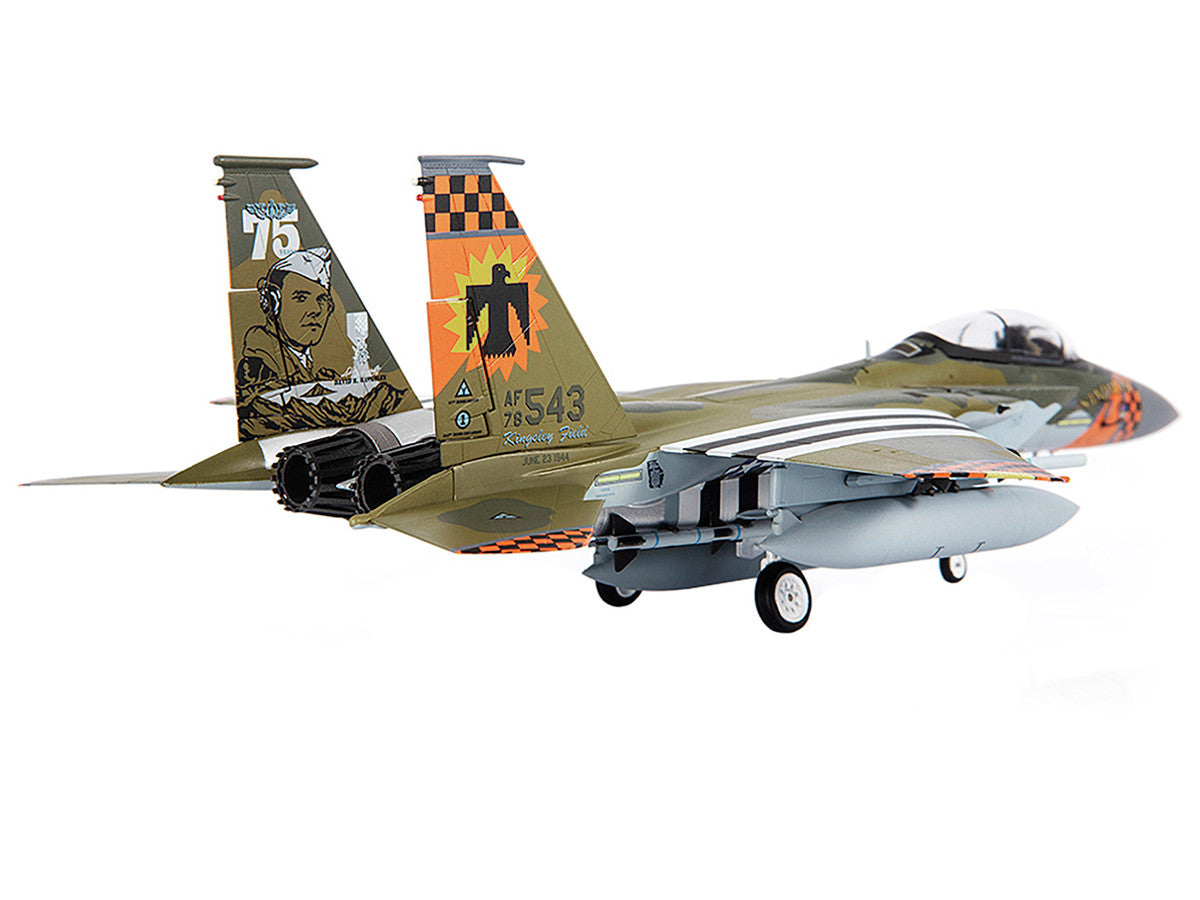 McDonnell Douglas F-15C Eagle Fighter Plane "U.S. ANG 173rd Fighter Wing" (2020) 1/72 Diecast Model by JC Wings LuxuryLifeWay Online Store