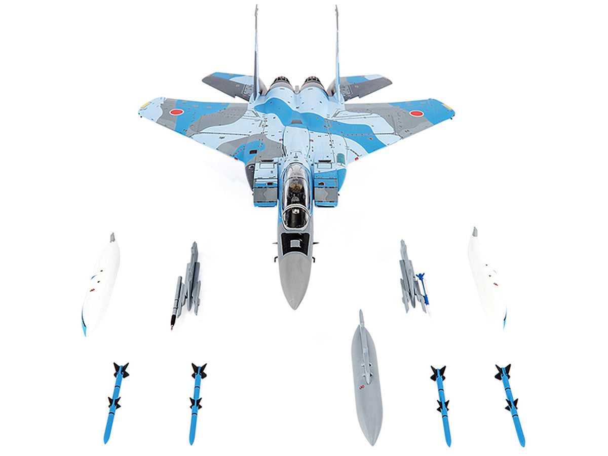 Mitsubishi F-15DJ Eagle Fighter Plane "JASDF (Japan Air Self-Defense Force) Tactical Fighter Training Group 40th Anniversary Edition" (2021) 1/72 Diecast Model by JC Wings LuxuryLifeWay Online Store