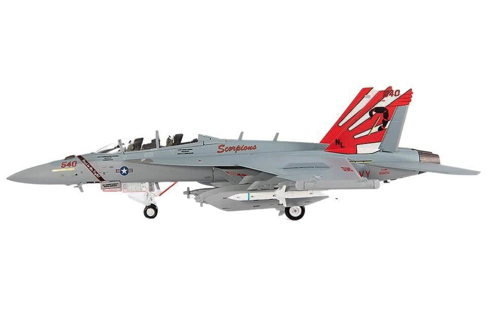 Boeing EA-18G Growler Aircraft "VAQ-132 Scorpions" United States Navy 1/72 Diecast Model by JC Wings LuxuryLifeWay Online Store