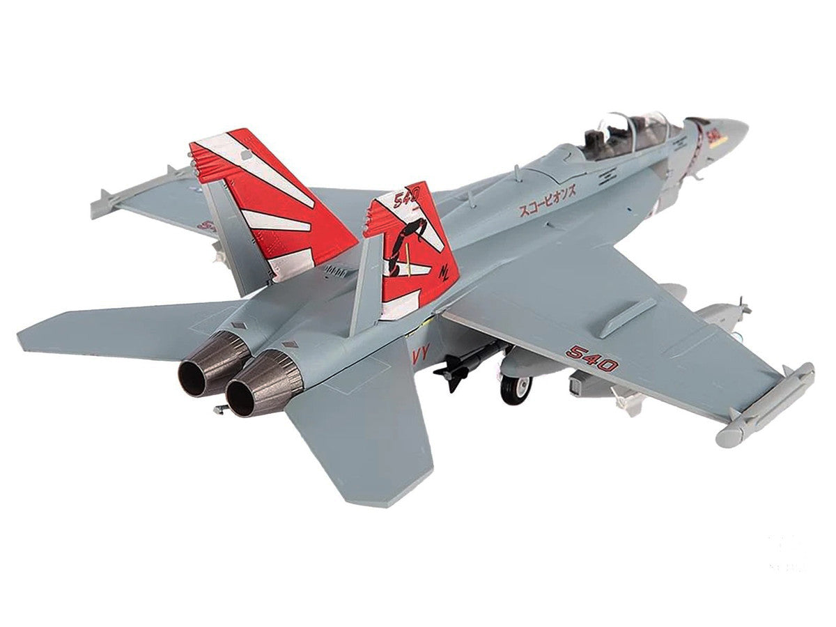 Boeing EA-18G Growler Aircraft "VAQ-132 Scorpions" United States Navy 1/72 Diecast Model by JC Wings LuxuryLifeWay Online Store