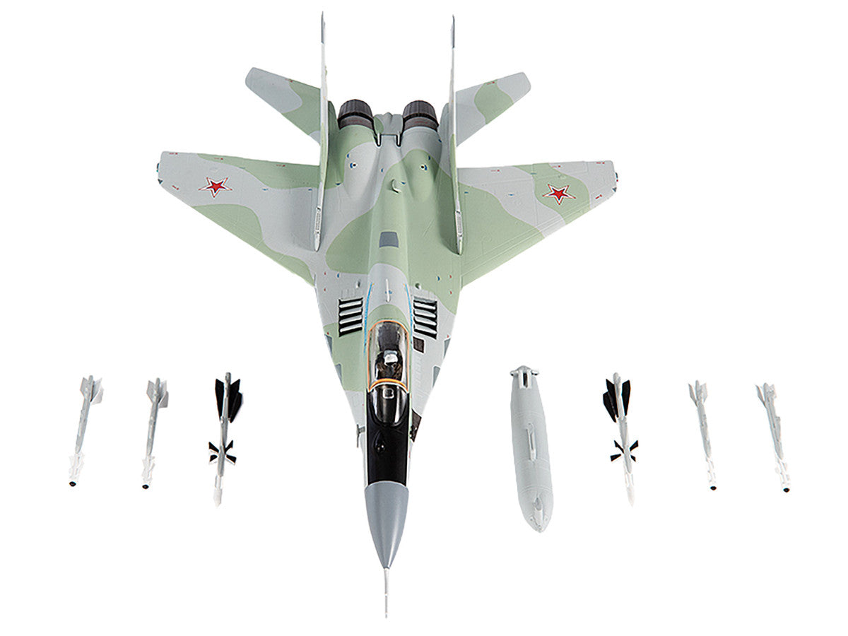 Mikoyan MiG-29S Fulcrum-C Fighter Aircraft "Hero of Russia General Sulambek Oskanov Lipetsk AB Russia" (2018) Russian Air Force 1/72 Diecast Model by JC Wings LuxuryLifeWay Online Store