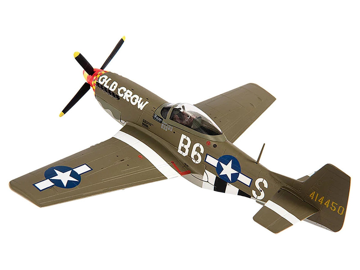 North American P-51D Mustang Fighter Aircraft "Captain Clarence E. Anderson 363rd FS 357th FG Old Crow" (1944) United States Air Force 1/72 Diecast Model by JC Wings LuxuryLifeWay Online Store