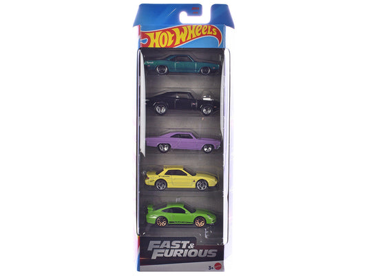 "Fast & Furious" 5 piece Set die Diecast Model Cars by Hot Wheels LuxuryLifeWay Online Store