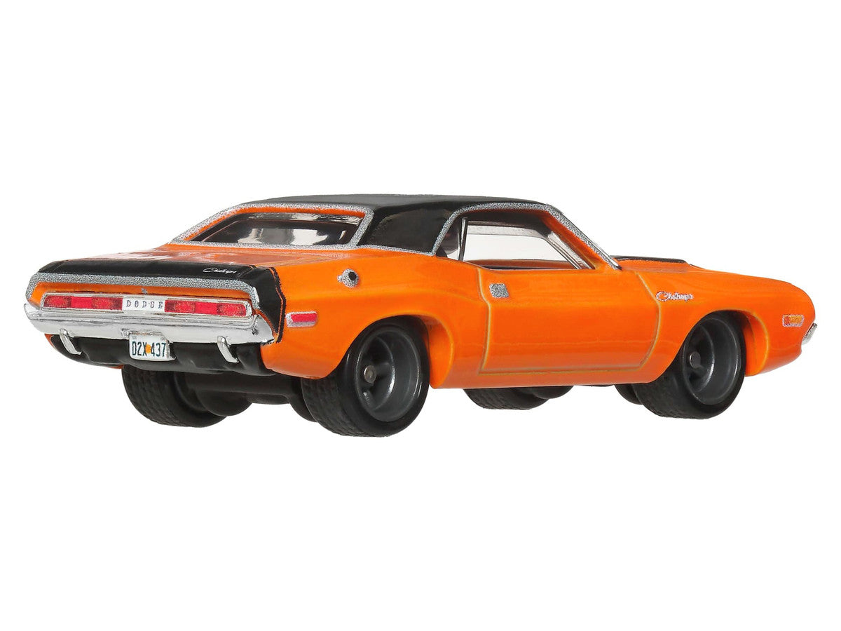 1970 Dodge Challenger R/T Orange with Black Hood and Top "2 Fast 2 Furious" (2003) Movie "Fast & Furious" Series Diecast Model Car by Hot Wheels LuxuryLifeWay Online Store
