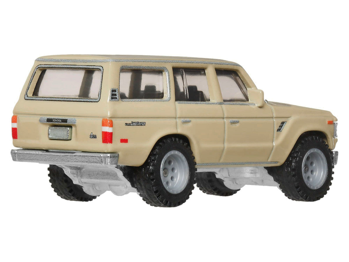 Toyota Land Cruiser FJ60 Tan "Hobbs & Shaw" (2019) Movie "Fast & Furious" Series Diecast Model Car by Hot Wheels LuxuryLifeWay Online Store